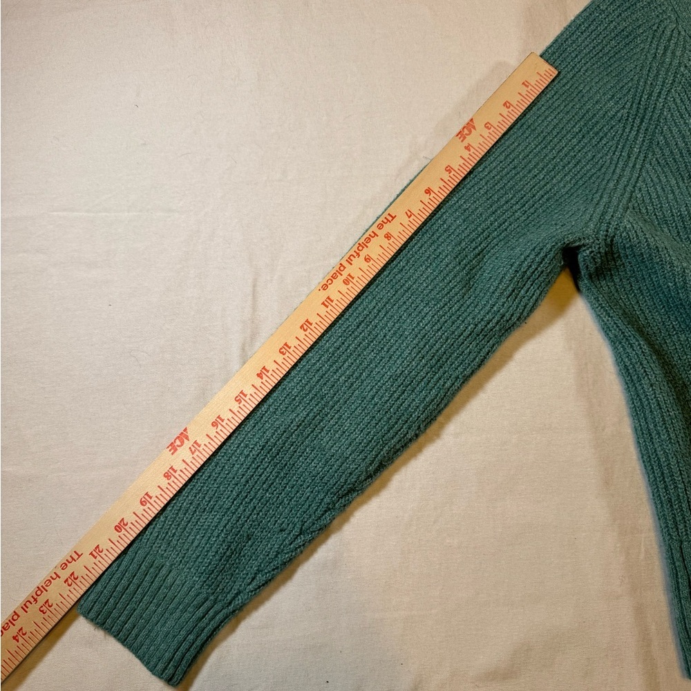 Old Navy Teal Button-Up Cardigan - Picture 7 of 8